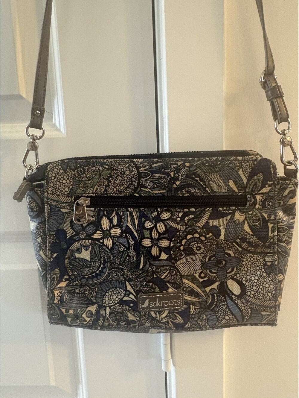 Sakroots Women's Purse, Dusty blue floral - Picture 3 of 9